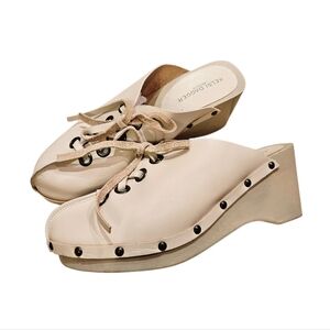 Kelsi Dagger Brooklyn Lace Clogs Women's 8